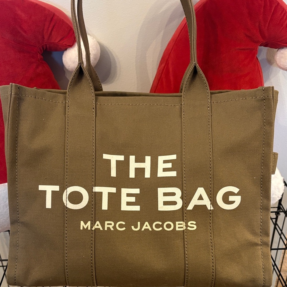 Marc Jacobs Olive Green Tote Bag